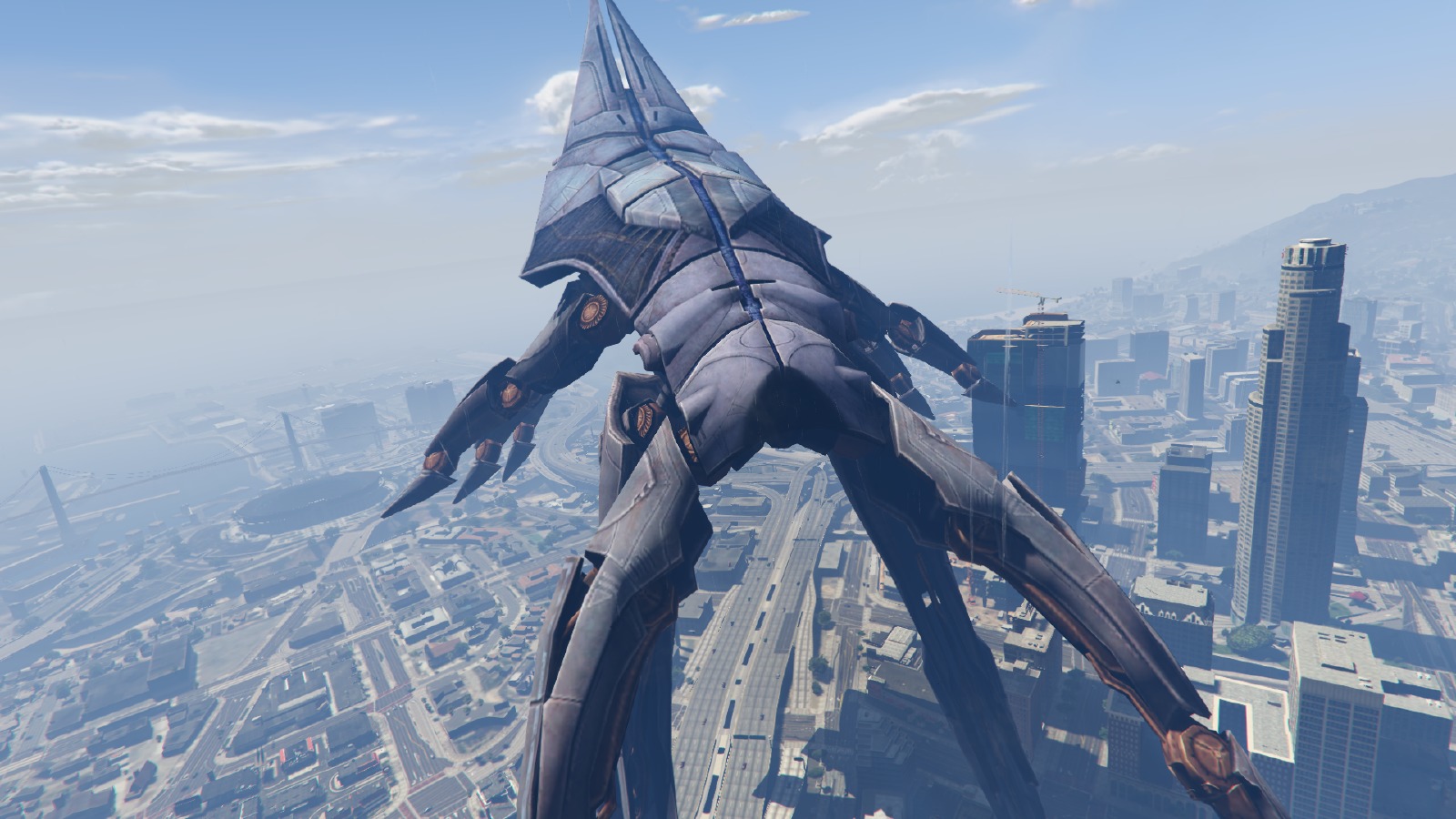 Mass Effect 3 Reaper as Blimp